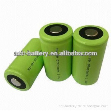 Very high capacity 1.2V 9000mAh nimh battery D size nimh rechargeable battery
